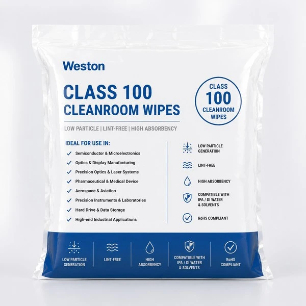 Weston Class 100 Cleanroom Wipes