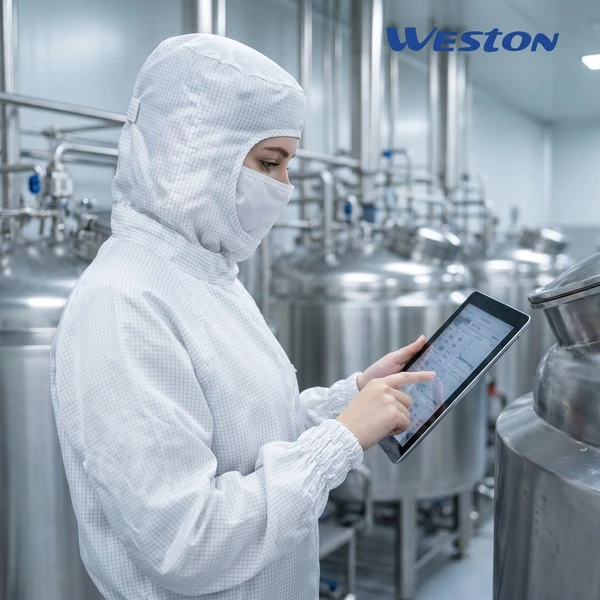 Diagonal Zip Hooded Cleanroom Coverall in high demand environment