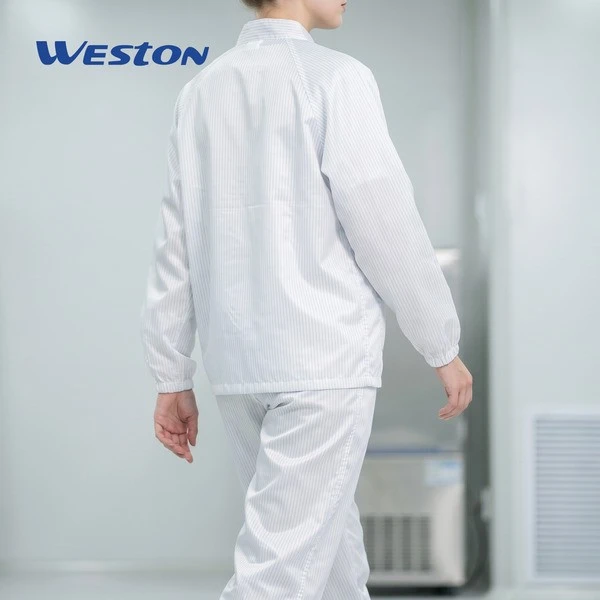 Cleanroom garment backside view